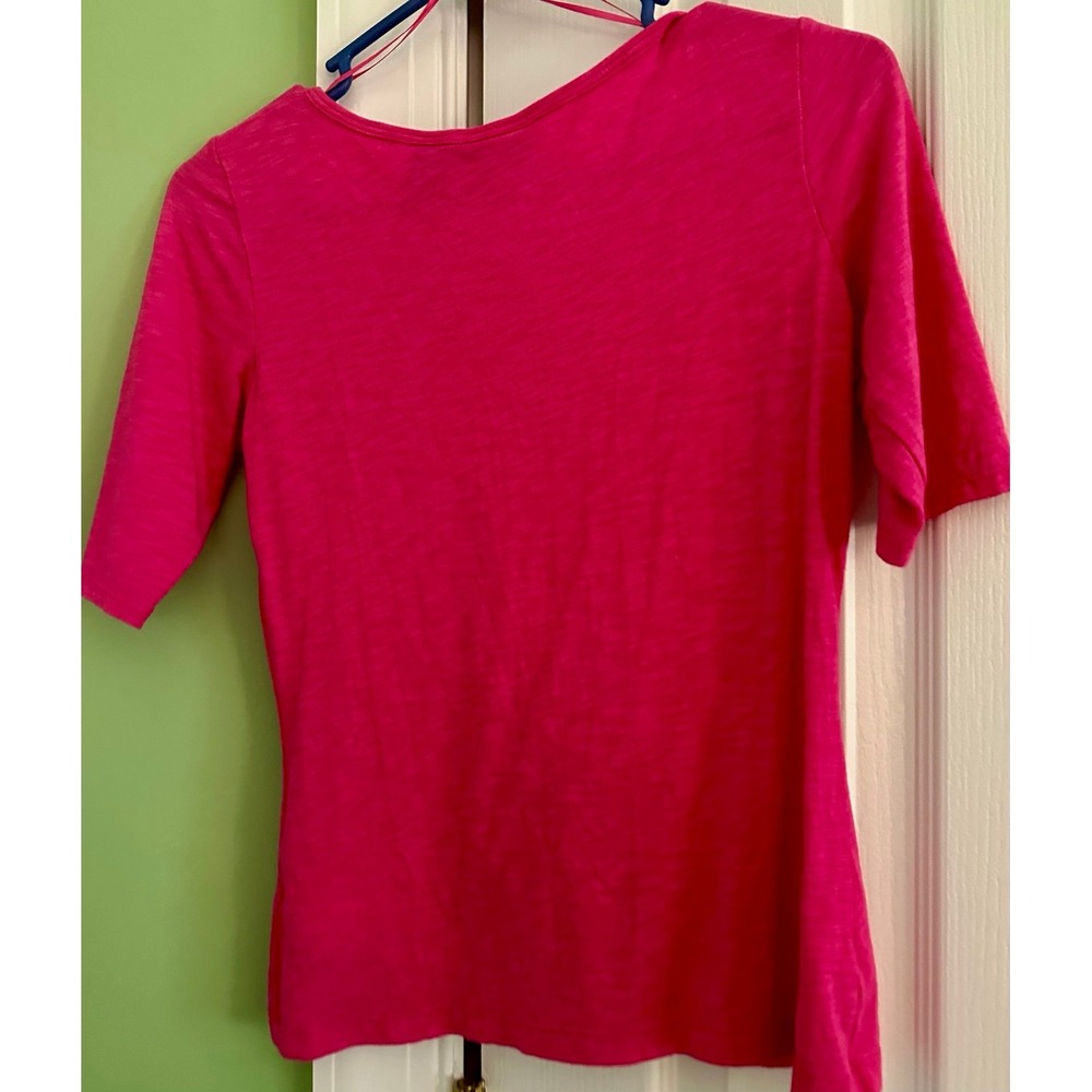 Hot pink Rachael Roy short‎ sleeve T-shirt small - Picture 3 of 3